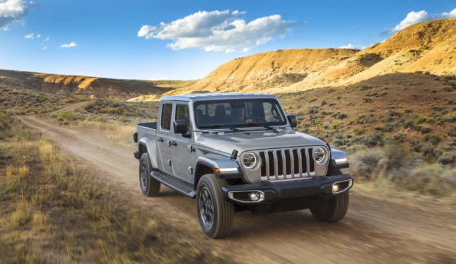 SUV's 2020 Jeep Gladiator Overland. Photo courtesy of Fiat Chrysler Automobiles||||||