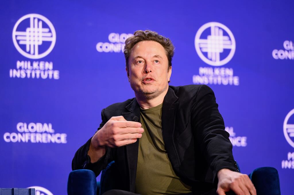 Elon Musk at the Milken Global Conference