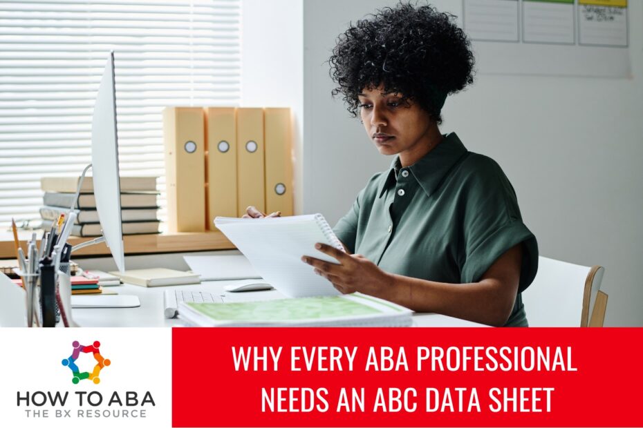 using an abc data sheet