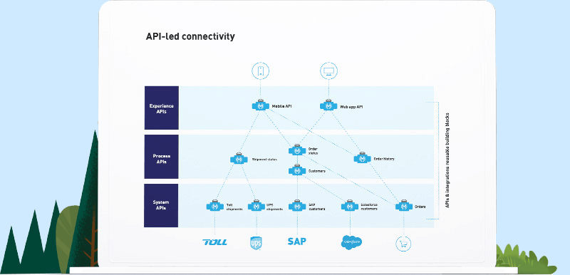 API led connectivity