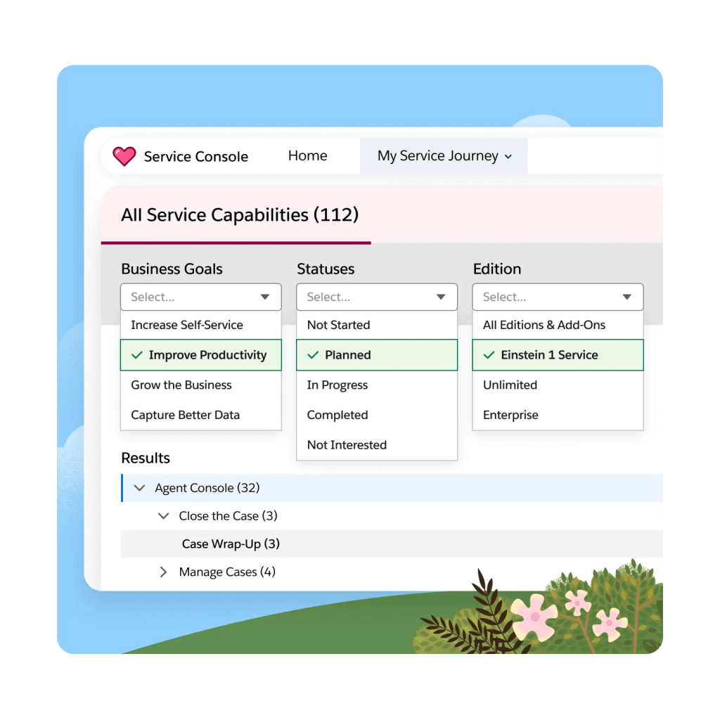 Service Capabilities Navigator