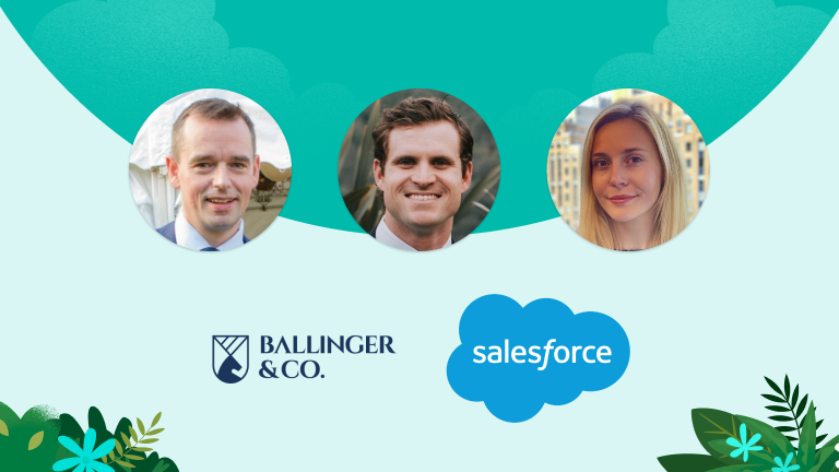 Featured Speakers:  Richard Waugh, Head of Product Strategy, Ballinger Conner Crane, Senior Product Manager, Salesforce Claire McGonagle, Product Marketing Manager, Salesforce