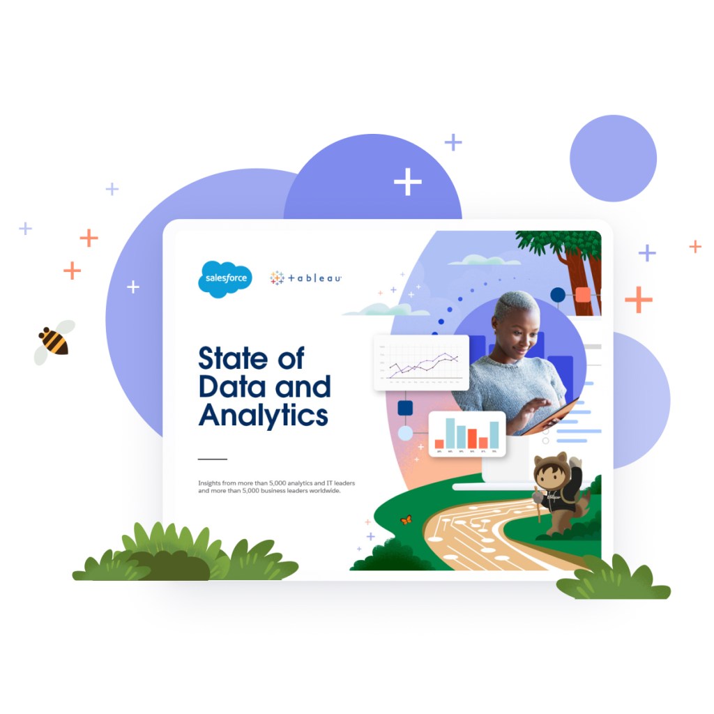 Relatório State of Data and Analytics do Tableau e da Salesforce