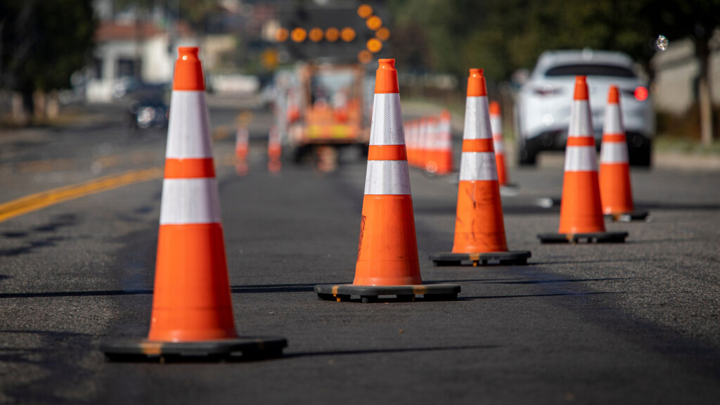 Road Work Cones Scaled