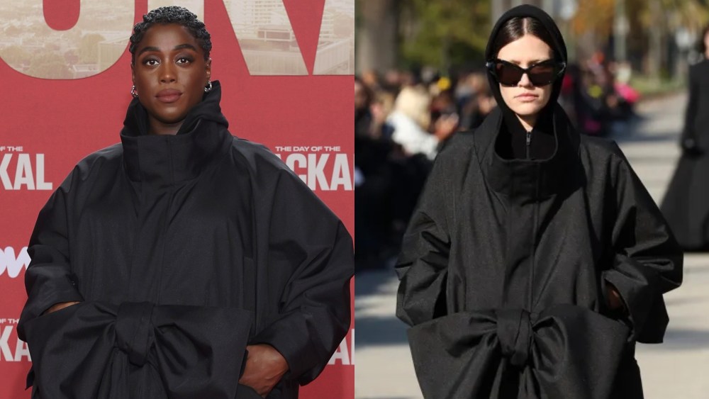 Lashana Lynch, The Day of the Jackal, Balenciaga, red carpet premiere, Berlin