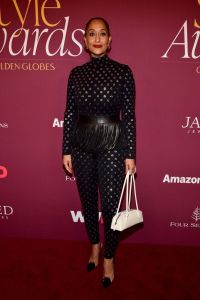 LOS ANGELES, CALIFORNIA - JANUARY 03: Tracee Ellis Ross attends 2025 Golden Globes WWD Style Awards at Four Seasons Hotel Los Angeles at Beverly Hills on January 03, 2025 in Los Angeles, California. (Photo by Alberto E. Rodriguez/Getty Images)