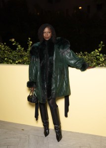 LOS ANGELES, CA - JANUARY 05: Jodie Turner Smith attends Jas Mathur and Michael Braun's Golden Globes party at Private Residence on January 5, 2025 in Los Angeles, California.  (Photo by Rachpoot/Bauer-Griffin/Getty Images)