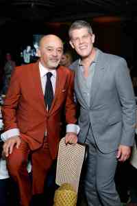 Christian Louboutin and Wes Gordon