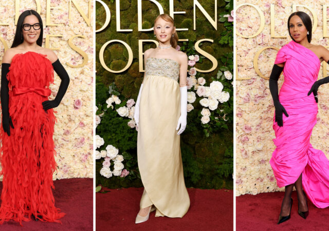 featured image for post: Opera Gloves Were All Over the Golden Globes Red Carpet