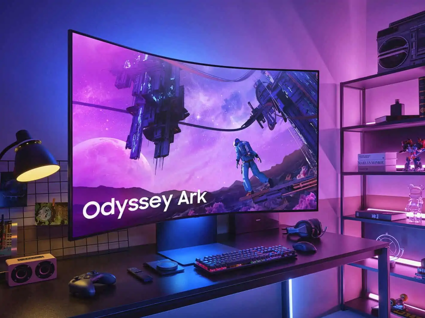 Featured image for Grab Samsung's massive Odyssey Ark monitor for only $1,800