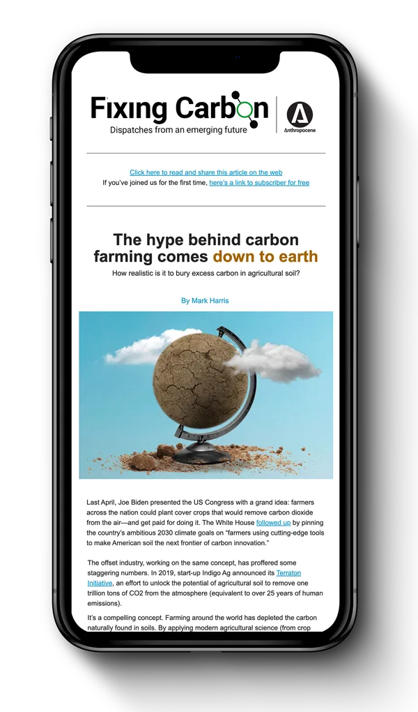 Fixing Carbon Newsletter