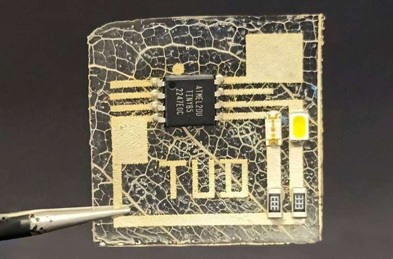 Circuit boards made from leaves could green up electronics’ act