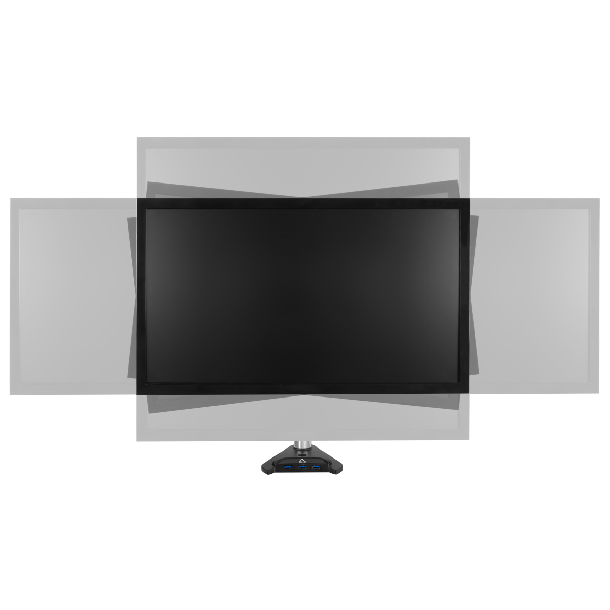 Monitorarm mit SuperSpeed USB-Hub ARCTIC Z1 Pro (Gen 3) Schwenk-/Drehbar