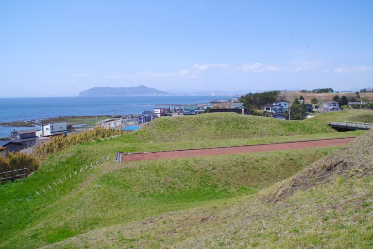 道南十二館の一つ、志苔館（しのりたて、北海道函館市）