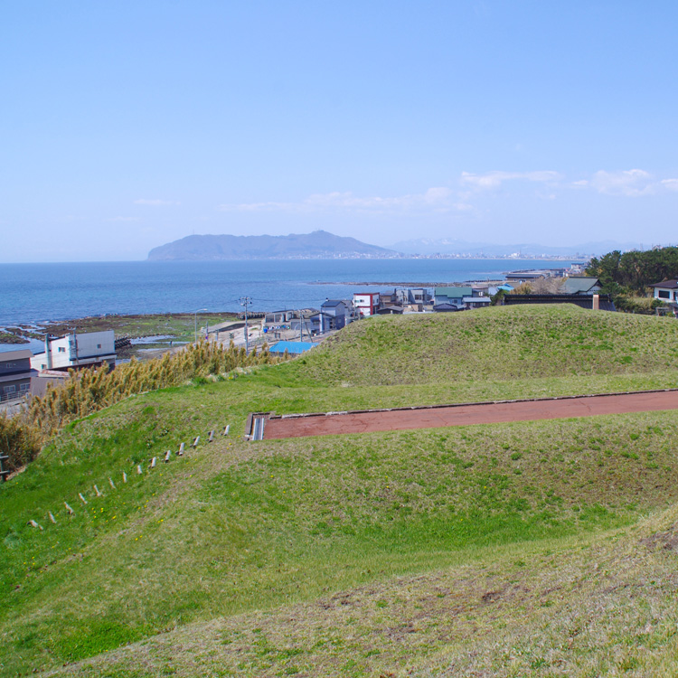 道南十二館の一つ、志苔館（しのりたて、北海道函館市）