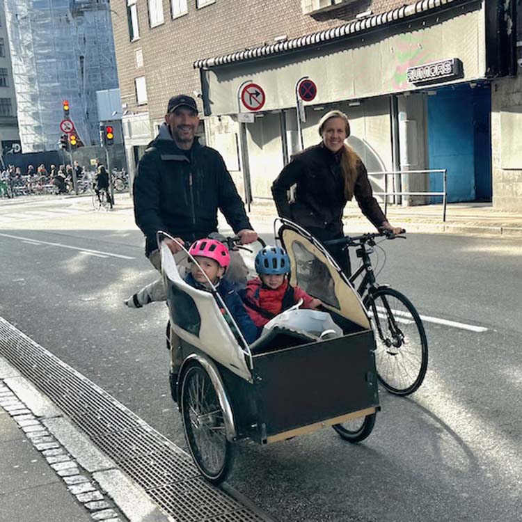 自転車の前カゴに家族？　コペンハーゲンで考えたこれからの都市交通