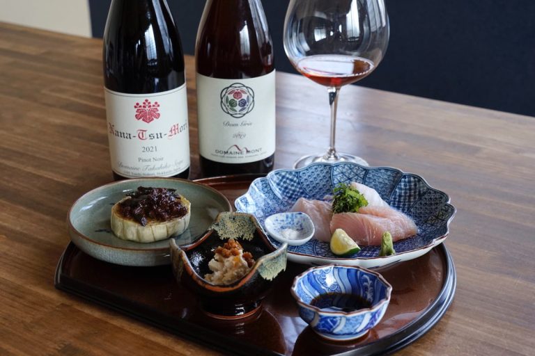 「かくと徳島屋」のコースメニュー「Vin de 時候膳」の一部＝撮影はすべて浮田泰幸