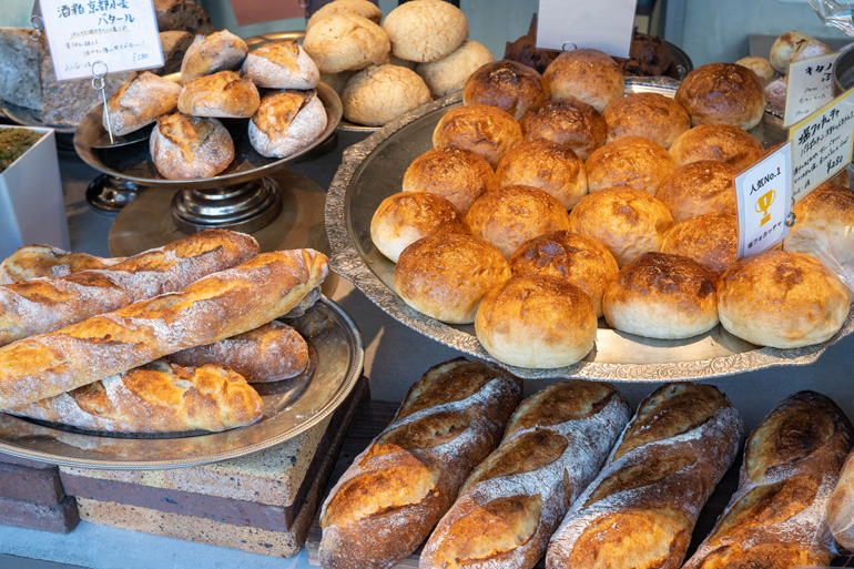 京都産小麦のおいしさをショッピングモールで／pane e caffè porcini KUZUHA