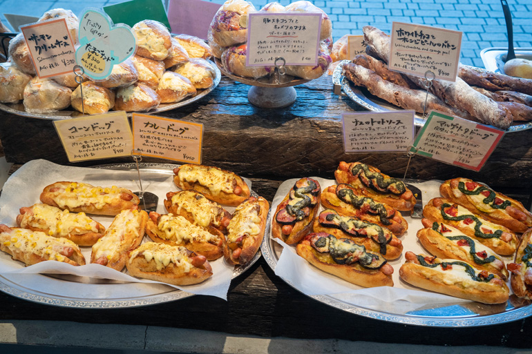 京都産小麦のおいしさをショッピングモールで／pane e caffè porcini KUZUHA