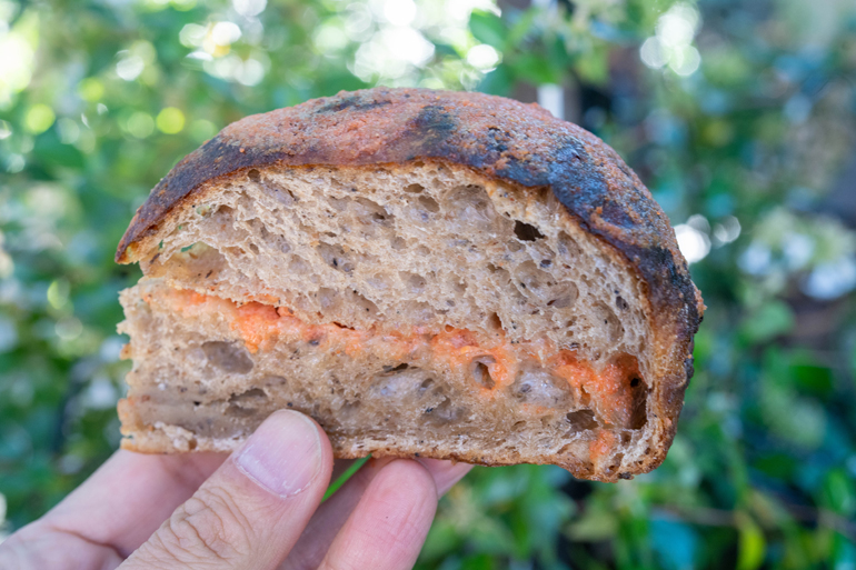 京都産小麦のおいしさをショッピングモールで／pane e caffè porcini KUZUHA