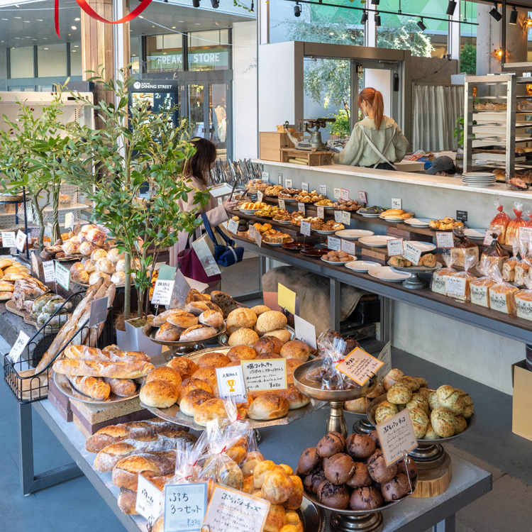 京都産小麦のおいしさをショッピングモールで／pane e caffè porcini KUZUHA