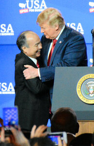 孫正義氏、トランプ氏と面会へ　米報道、15兆円投資を表明か