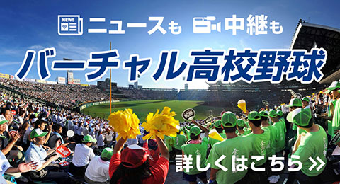 甲子園での熱闘、全試合を中継