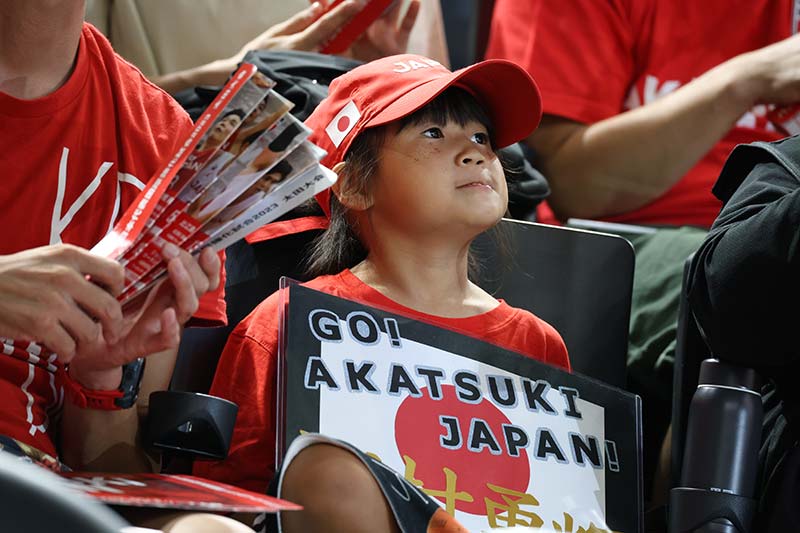 日本代表ファンの子ども