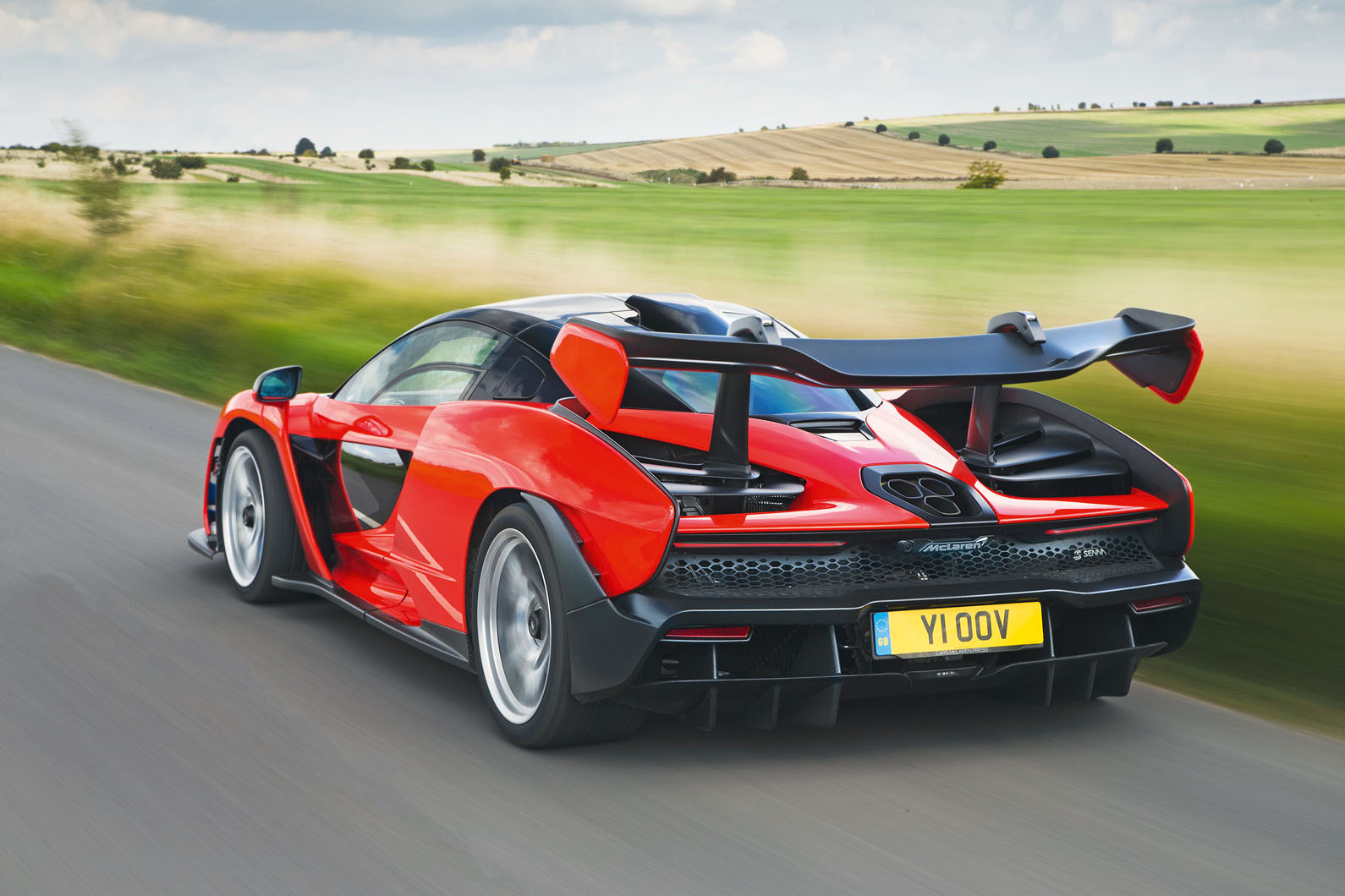 McLaren Senna 2018 road test review - hero rear