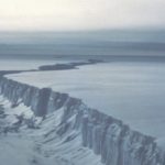 Rifting in Larsen B Ice Shelf before its breakup in 2001