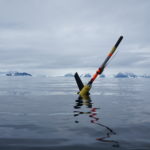 An ocean glider in the sea