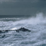 South-westerly gale at Bird Island