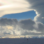 Lenticular clouds over James Ross Island