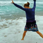 Kaitlin Naughten on the beach