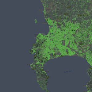 Mapa Prowincji Przylądkowej Zachodniej