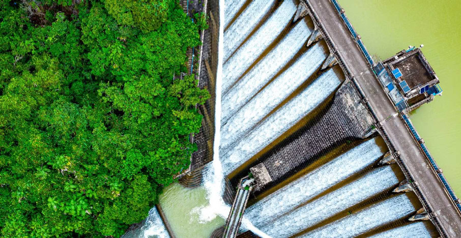 water dam storage