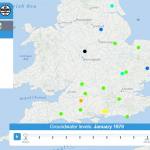 Groundwater levels timeline