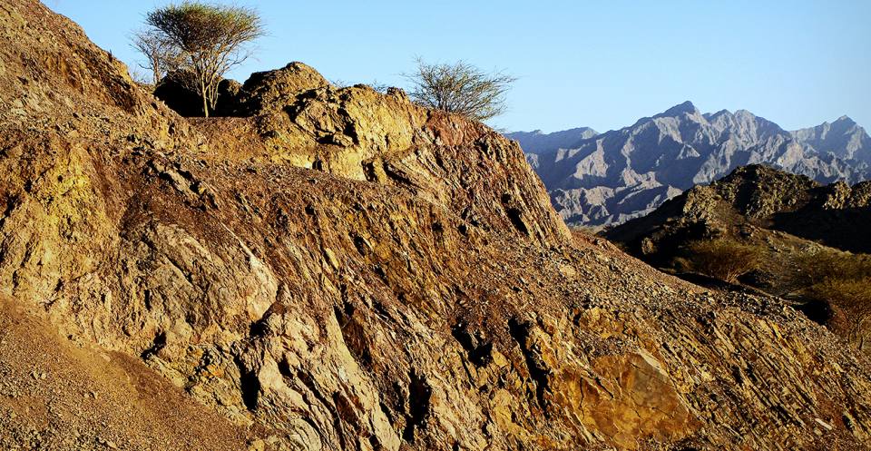 In mineral storage, captured CO2 is reacted with naturally occurring Mg- and Ca-containing minerals which occur commonly in ophiolite rocks like those in Oman.