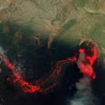 Lava Flows at Nabro Volcano, Eritrea