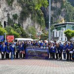 Participants of the CCOP-JMG-BGS Urban Geology Workshop at Batu Caves, Kuala Lumpur in February 2019. BGS © UKRI.