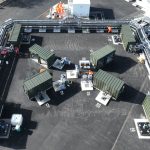 Aerial view of the UK Geoenergy Observatory in Cheshire. Source: BGS © UKRI