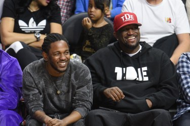 Kendrick Lamar and Anthony Tiffith