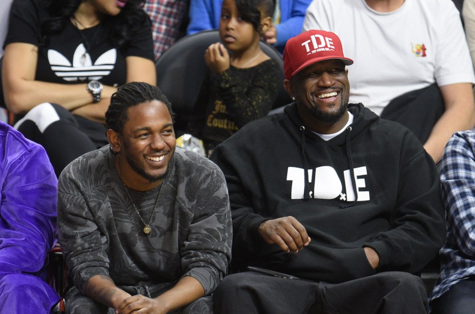 Kendrick Lamar and Anthony Tiffith