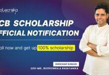 Biotecnika JCB Scholarship Notification + CSIR NET Junoon Batch - Apply Now