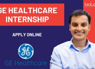 GE Healthcare Internship