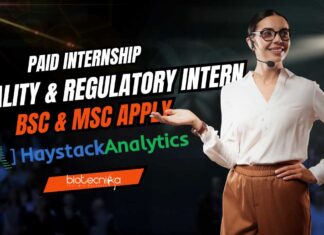 BSc Life Science Internship