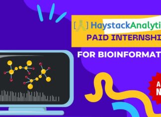 Paid Bioinformatics Internship India