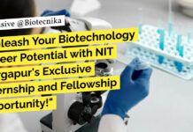 NIT Durgapur Internship For Biotech, Apply Now & Get Monthly Fellowship