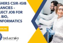 Freshers Bioinformatics Jobs at CSIR-IGIB