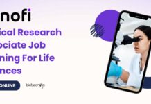 Sanofi Clinical Research Associate Job